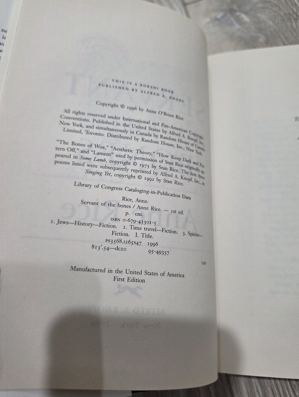 Anne Rice 1st Edition Hardbacks - Picture 10 of 10